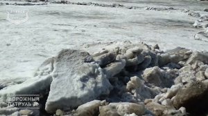 Ледоход на р. Чулым под Ачинском
