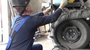 ГУСЕНИЧНЫЙ МИНИТРАКТОР ч.34 начало гидравлики