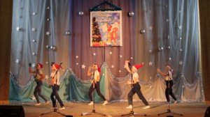 Танец "Русские зимы" - Новоивановский Дом культуры, руководитель Ольга Гринченко