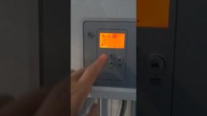 Меню пользователя газового котла Bosch Gas 6000, основные настройки, включение режимов.
