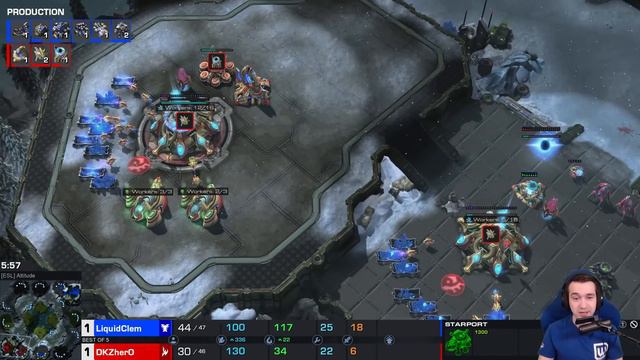 Clem's FILTHY Cheese vs herO! $1500 StarCraft 2 Finals смотреть онлайн