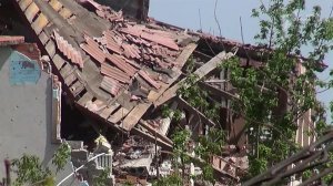 ВСУ наносят удары по поселку Очеретино в ДНР, который наши войска освободили два месяца назад.