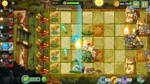 Новое растение Bramble Bush в патруле! РАСТЕНИЯ против ЗОМБИ 2 или PLANTS vs ZOMBIES 2. Серия 269