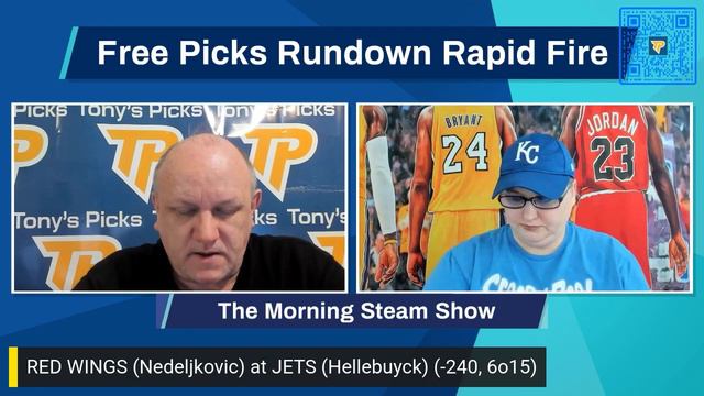 Detroit Red Wings vs Winnipeg Jets 3/31/2023 FREE NHL Picks and Predictions on Morning Steam Show