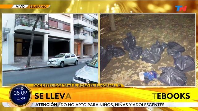 BELGRANO I Robo al Normal 10: Robaron 100 notebooks y golosinas del kiosco. Hay 2 detenidos смотреть онлайн
