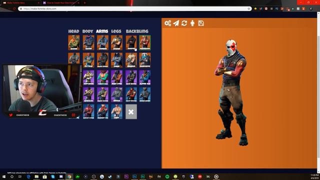 How To Create Your Own Skin In Fortnite! (Fortnite Skin Creator)