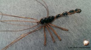 Wire scorpion - DIY wire jewelry - Halloween jewelry idea 270