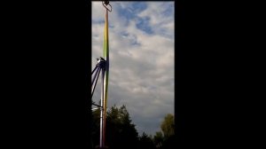 Экстремальный аттракцион в парке Кырлай (Казань)