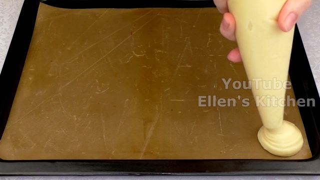 Вы УДИВИТЕСЬ Как ПРОСТО! Пирожные ПРОФИТРОЛИ с воздушным КРЕМОМ! смотреть онлайн