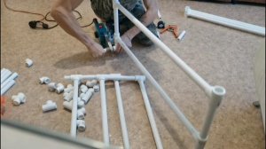 Мастерская Ёлыча:) полка под обувь из полипропилена