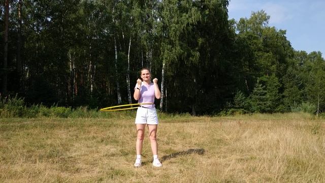 как правильно заниматься с обручем смотреть онлайн