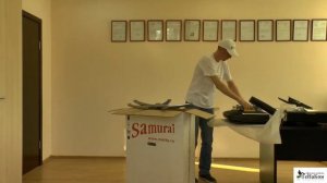 Как собрать офисное кресло Самурай (Samurai)?