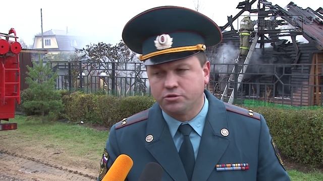 В Рыбинске сгорел частный дом смотреть онлайн