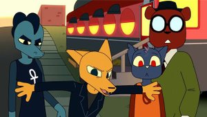 Night in the woods(Ночь в лесу) анимация на русском.