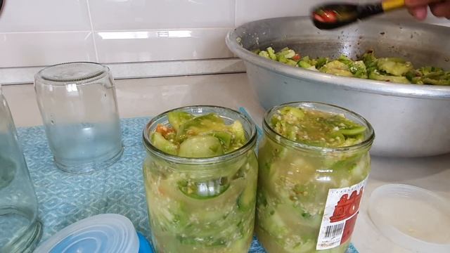 ОБАЛДЕННАЯ ЗАКУСКА НА ЗИМУ ИЗ ЗЕЛЕНЫХ ПОМИДОР, ХРЕНА, ЧЕСНОКА