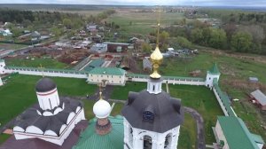 Николо-Пешношский Монастырь 5 мая 2016 с дрона часть 1