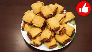 САМОЕ ПРОСТОЕ ПЕЧЕНЬЕ ИЗ ПЕСОЧНОГО ТЕСТА С НАЧИНКОЙ, ПРОСТОЙ РЕЦЕПТ ПРИГОТОВЛЕНИЯ ПЕСОЧНОГО ПЕЧЕНЬЯ!