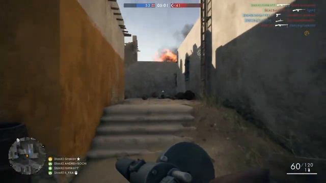 Battlefield 1: Ярость! Достали крысы-кемперы! смотреть онлайн