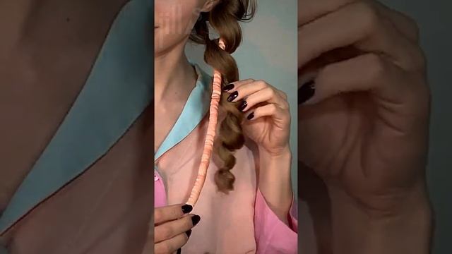 Бигуди Jillas slim. Цвет: персиковый. Как закручивать волосы на бигуди jillas slim? Туториал смотреть онлайн