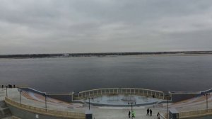 Амфитеатр на Центральной набережной Волгограда