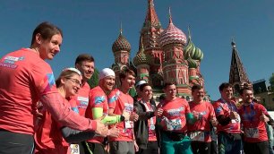 Команда платформы "Россия - страна возможностей" приняла участие в полумарафоне