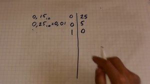 Перевод дробной части числа из десятичной в двоичную систему и обратно