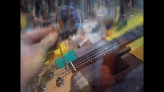 Бас гитара Pearl Ruer (приводим в порядок) смотреть онлайн