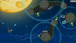 Angry Birds Space - Level S-3 Pig Bang 3 Star Space Egg Bonus Level 3 Star Walkthrough