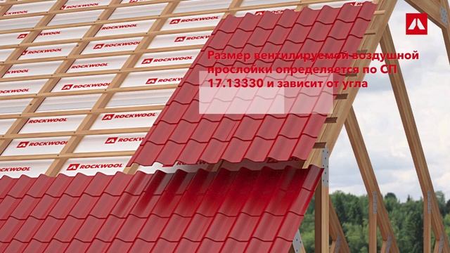 Утепление скатной кровли
