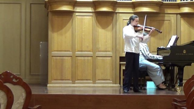 Солнцева Кристина 5 класс
О. Новачек "Вечное движение"
Ш.А. Берио "Концерт для скрипки № 7" 1 часть смотреть онлайн