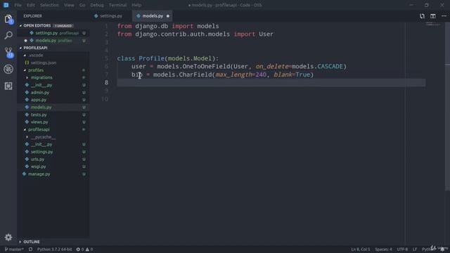 5.2 UserProfilesAPI Project Setup Part One смотреть онлайн