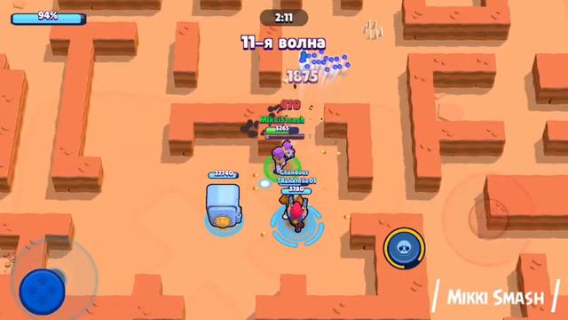 BRAWL STARS. КРАСНЫЕ РОБОТЫ?! (No comment video) смотреть онлайн