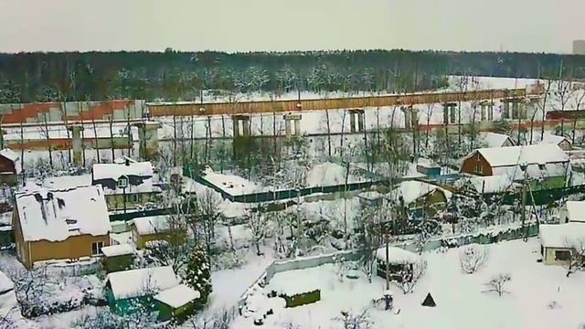 Железнодорожная развязка у Лобни. (Syma x8) смотреть онлайн