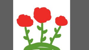 Рисуем цветочки детям часть 10