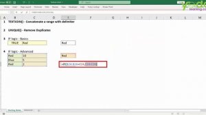 MS Excel - TEXTJOIN & IF Function | Excel Function