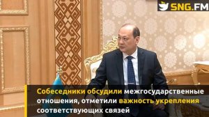 Посол Казахстана в Ашхабаде Тажибаев вручил верительные грамоты Бердымухамедову