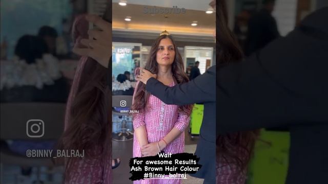 Ash brown Hair Colour #haircolor #ash #brown #binny_balraj #subscribe смотреть онлайн