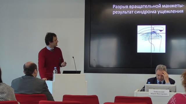 Заболевания и травмы плечевого сустава. Доклад для специалистов. Москомспорт. Хирург Миленин О. Н.