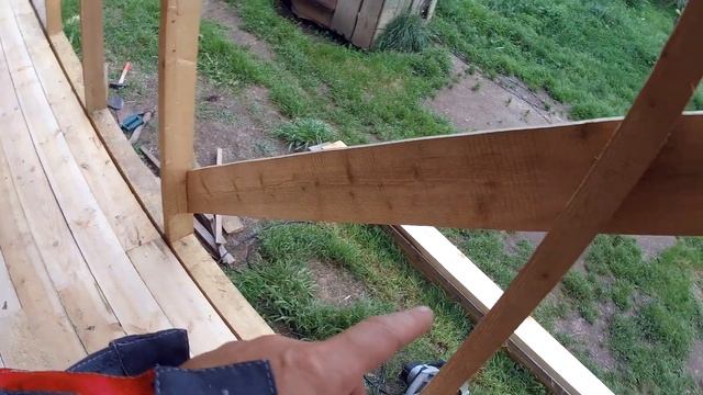 индюшатник - стройка, делаю пол в индюшатнике... Огород: мощный удар фитофторы. смотреть онлайн