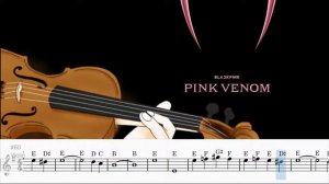 Black Pink - Pink Venom Violin Sheet