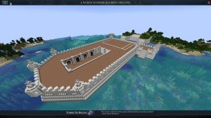 Torre de Belem from Civilization 6, but in Minecraft