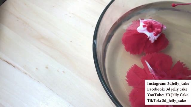 3д желе чизкейк, 3D želė sūrio pyragas, bánh thạch 3d, Cheesecake de bolo de geléia 3D