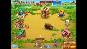 Farm Frenzy 3 only GOLD (level 21) playthrough Веселая ферма 3 (уровень 21) Золото