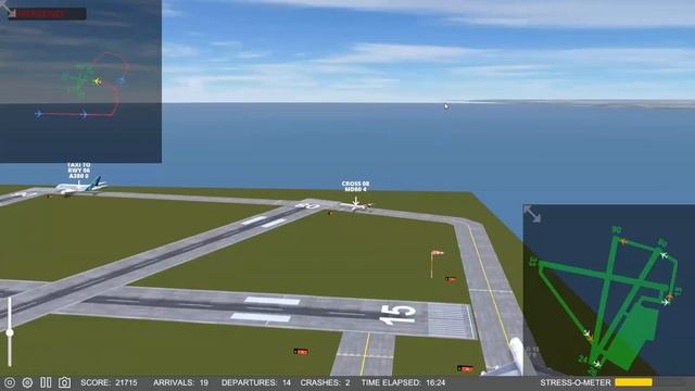 Airport Madness and Airport Madness 2 game play 1 смотреть онлайн