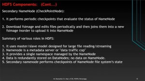 Big Data Analytics (15CS82) Module 1, Part 1: Hadoop Distributed File System (HDFS) Basics