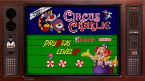 CIRCUS CHARLIE | ЦИРК ЧАРЛИ | DruIDeas | LEVEL UP | NES | DENDY