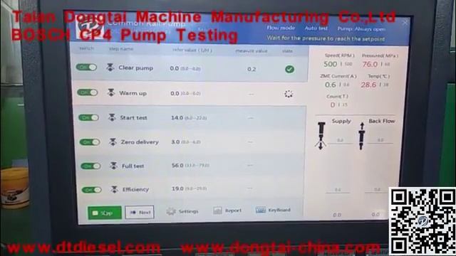 Bosch CP4 Pump Testing смотреть онлайн