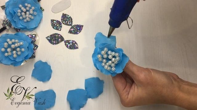 УКРАШЕНИЯ за 30 минут | ФОАМИРАН | Flowers From FOAMIRAN