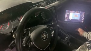 Замена щитка Passat B8 Jonson Control