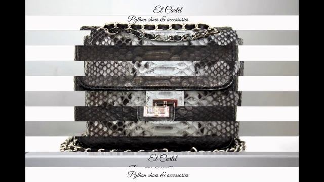 Python small bag /Сумочка из кожи питона смотреть онлайн